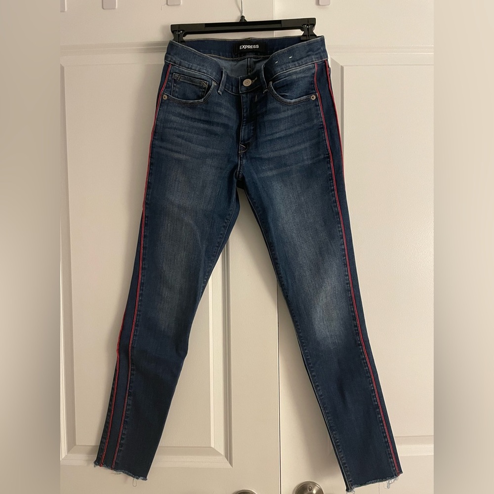 Express Blue Skinny Jeans | Women’s 4R